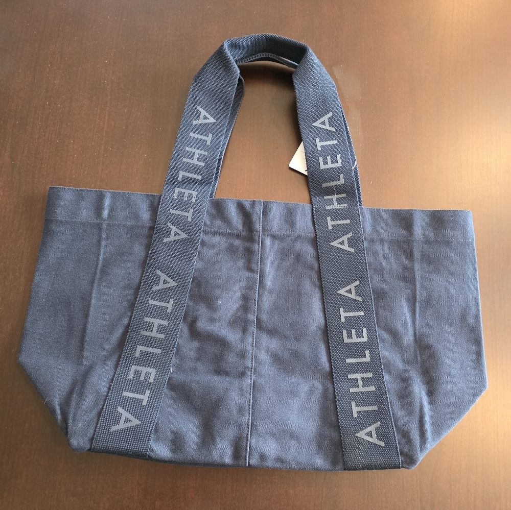 Athleta Logo Tote NWT - Picture 3 of 8